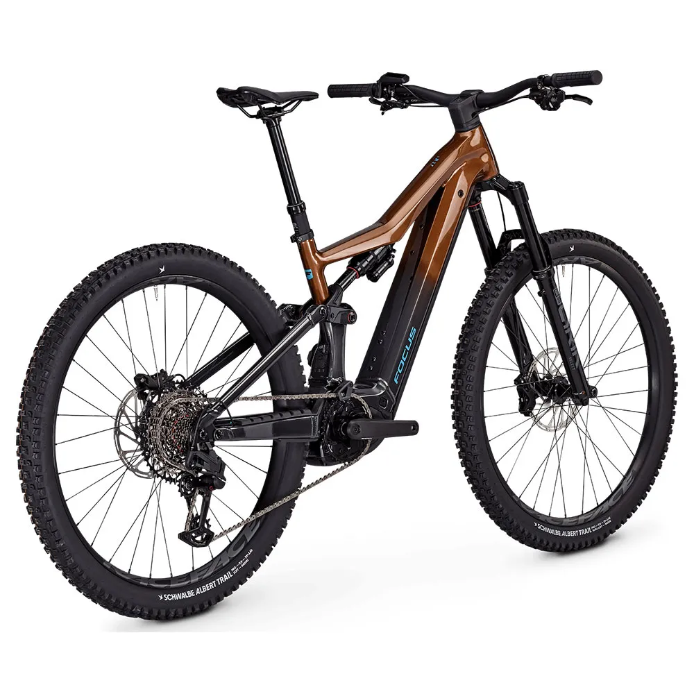 Focus Jam² 6.8 29´´ Eagle 2025 Elektrisk Terrengsykkel, Goldbrown / diamondblack, M, 600Wh, Elsykkel Focus Jam² 6.8 29´´ Eagle 2025 Elektrisk Terrengsykkel, Goldbrown / diamondblack, M, 600Wh, Elsykkel