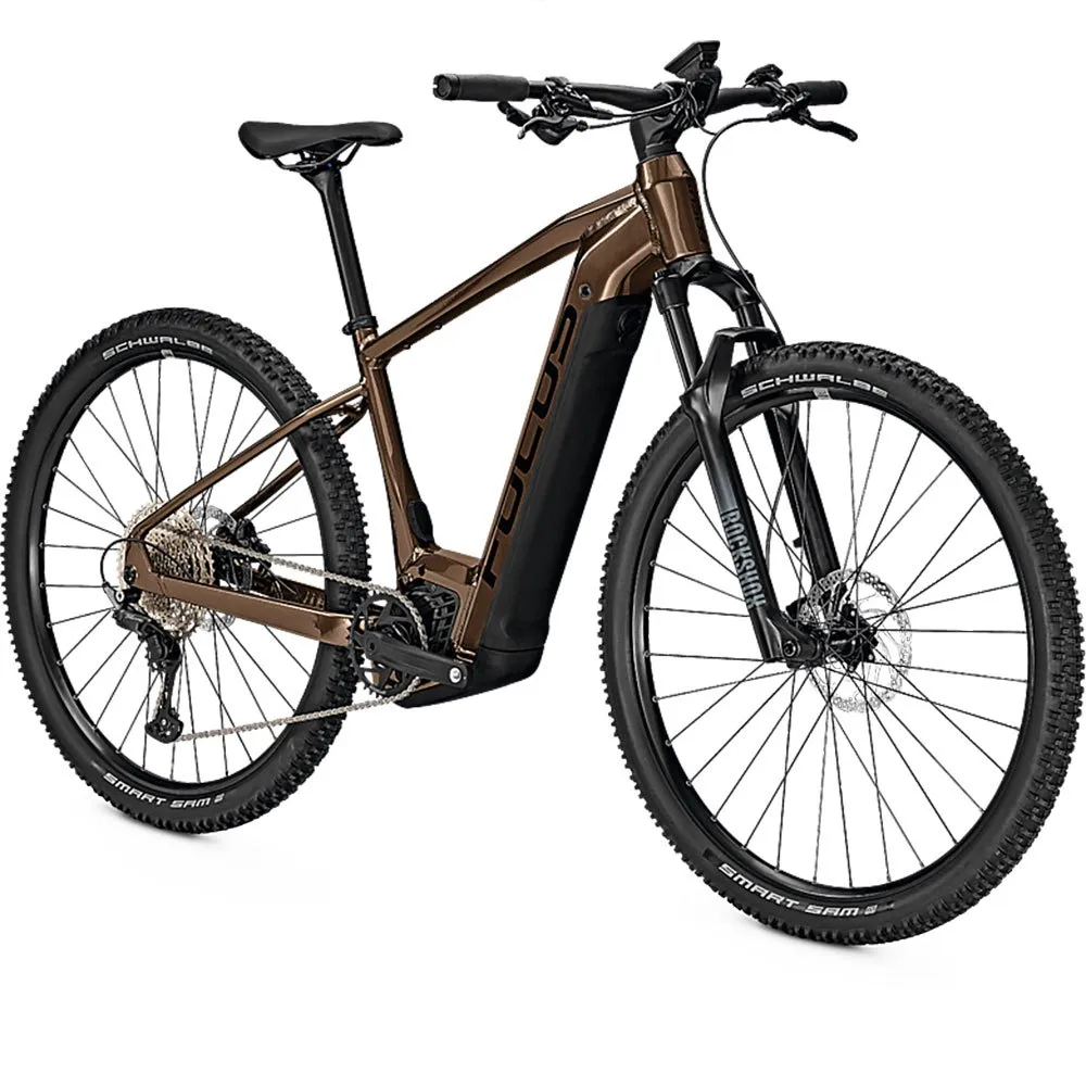Focus Jarifa² 6.8 27.5´´ Shimano Deore Rd-m5100 2023 Elektrisk Terrengsykkel, Gold / brown, XS, 625Wh, Elsykkel Focus Jarifa² 6.8 27.5´´ Shimano Deore Rd-m5100 2023 Elektrisk Terrengsykkel, Gold / brown, XS, 625Wh, Elsykkel