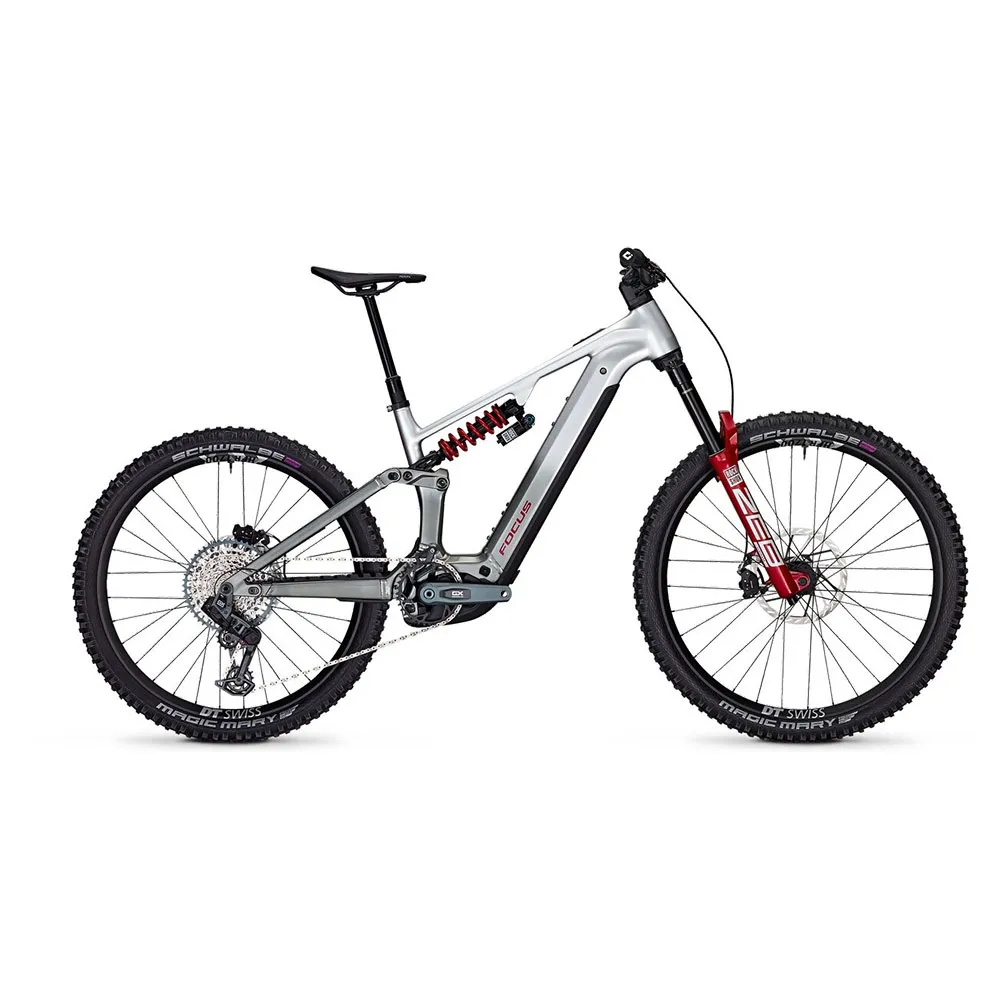 Focus Sam² 6.0 29´´ Deore Xt M8100 2025 Elektrisk Terrengsykkel, Nepalsilver / steelgrey, S, 750Wh, Elsykkel
