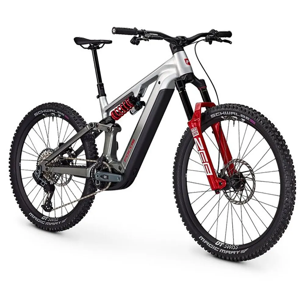 Focus Sam² 6.0 29´´ Deore Xt M8100 2025 Elektrisk Terrengsykkel, Nepalsilver / steelgrey, S, 750Wh, Elsykkel