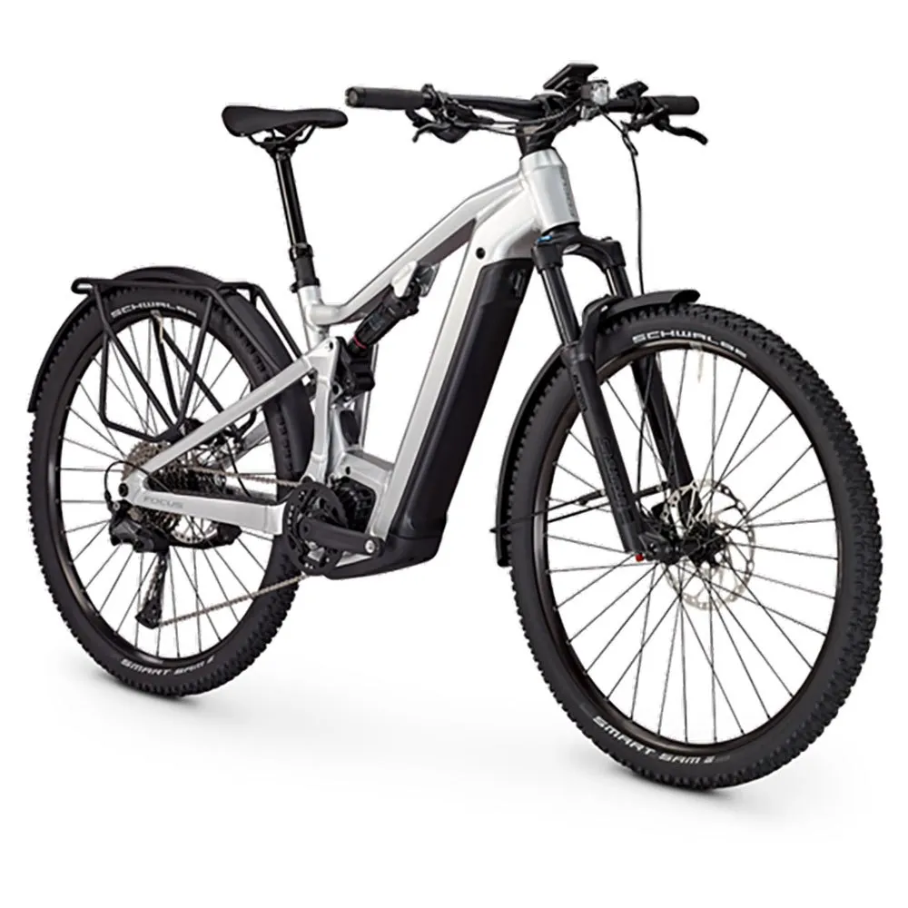 Focus Thron² 6.7 Eqp 29´´ Cues 2024 Elektrisk Terrengsykkel, Nepalsilver glossy, S, 625Wh, Elsykkel Focus Thron² 6.7 Eqp 29´´ Cues 2024 Elektrisk Terrengsykkel, Nepalsilver glossy, S, 625Wh, Elsykkel