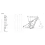 Focus Thron² 6.8 29´´ 2023 Elektrisk Terrengsykkel, White, S, 625Wh, Elsykkel