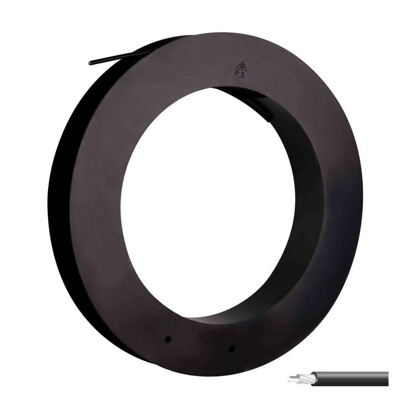 Force 4 Mm Girvaierhylse 50 M, Black, One Size