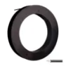 Force 4 Mm Girvaierhylse 50 M, Black, One Size