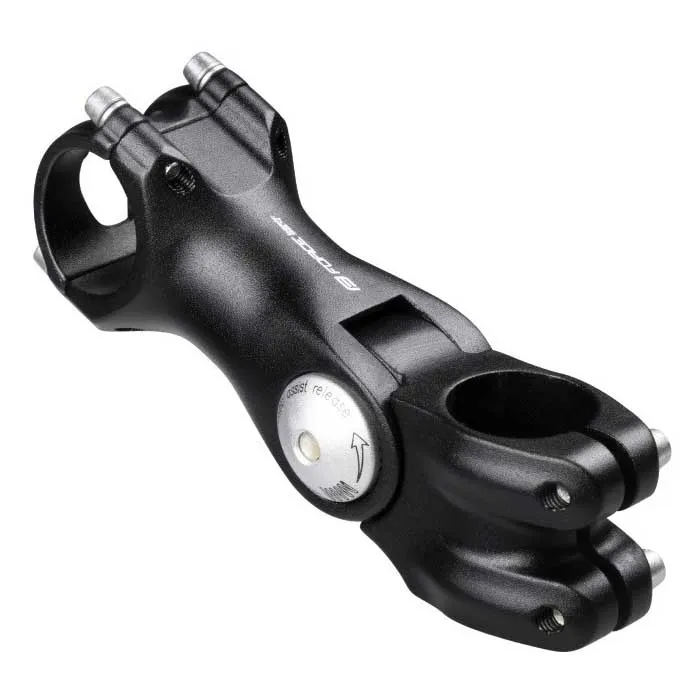 Force Adjustable 31.8 Mm Sykkelstyrestem, Black, 105mm, 0-60º