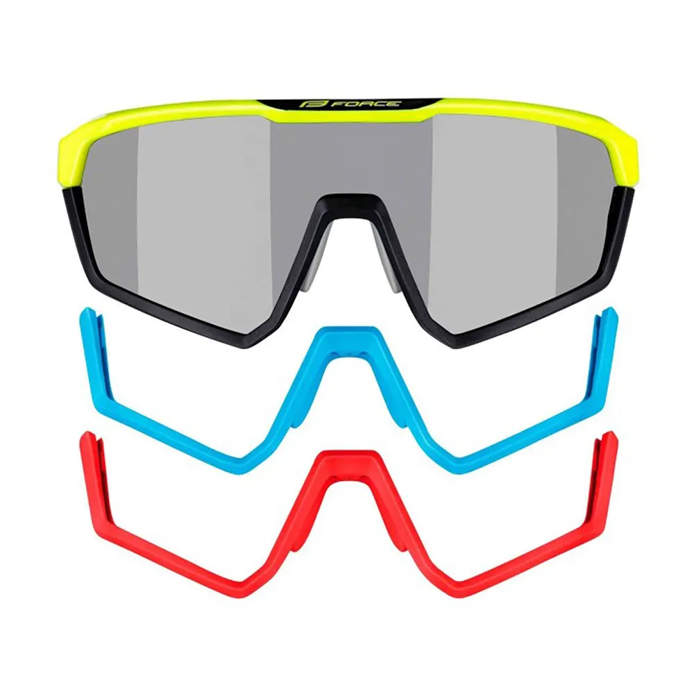 Force Apex Foto Kromatiske Solbriller, Fluo yellow / grey, Fotocromic Grey/CAT0-3