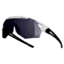 Force Arcade Solbriller, White / black, Black Mirror/CAT3