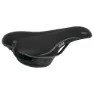 Force Comfort Gel Tech Sykkelsete, Black, 160mm