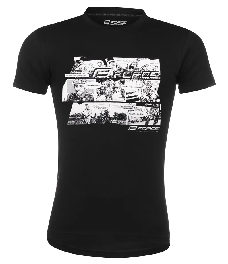Force Cool Comics T-shirt Sort