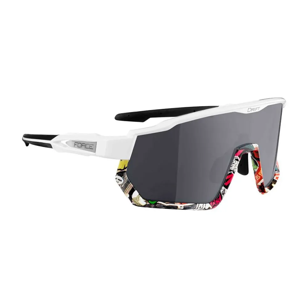 Force Drift Polariserte Solbriller, White / vivid, Black/CAT3