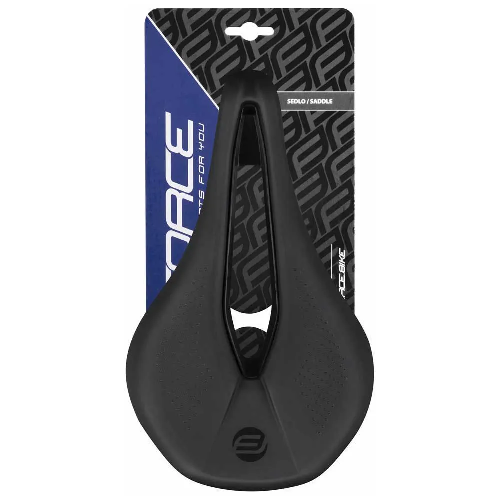 Force Drix Hole Sykkelsete, Black, 145mm Force Drix Hole Sykkelsete, Black, 145mm