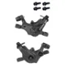 Force Dual Mtb Skivebremsekaliper, Black, One Size