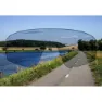 Force Electra Solbriller, White, Blue Mirror/CAT3