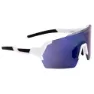 Force Electra Solbriller, White, Blue Mirror/CAT3