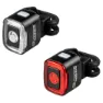 Force Flea Usb Sykkellyktesett, Black, 200 / 70 Lysstyrker