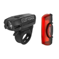 Force Glare Usb Sykkellyktesett