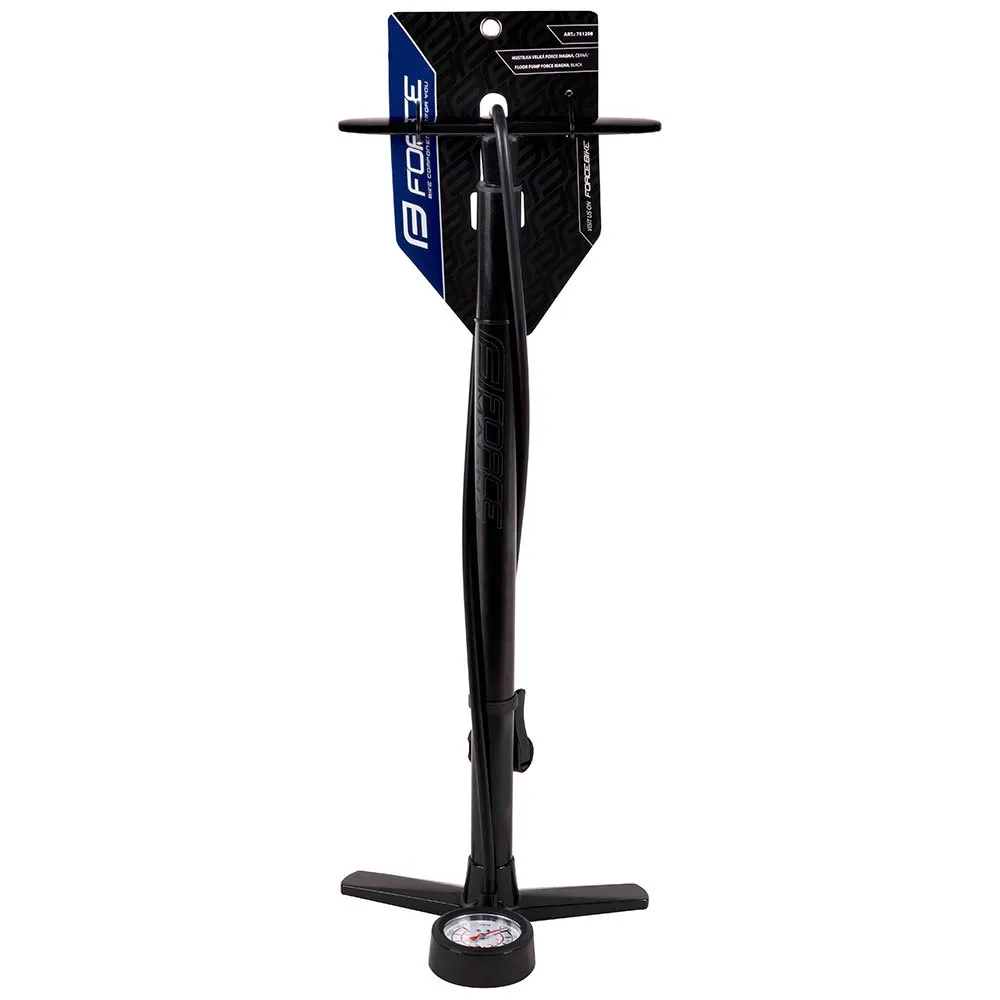 Force Magna Sykkelpumpe, Black, 160psi Force Magna Sykkelpumpe, Black, 160psi