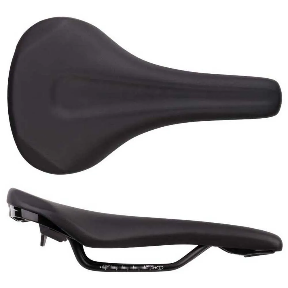 Force Menador Sykkelsete, Black, 145mm