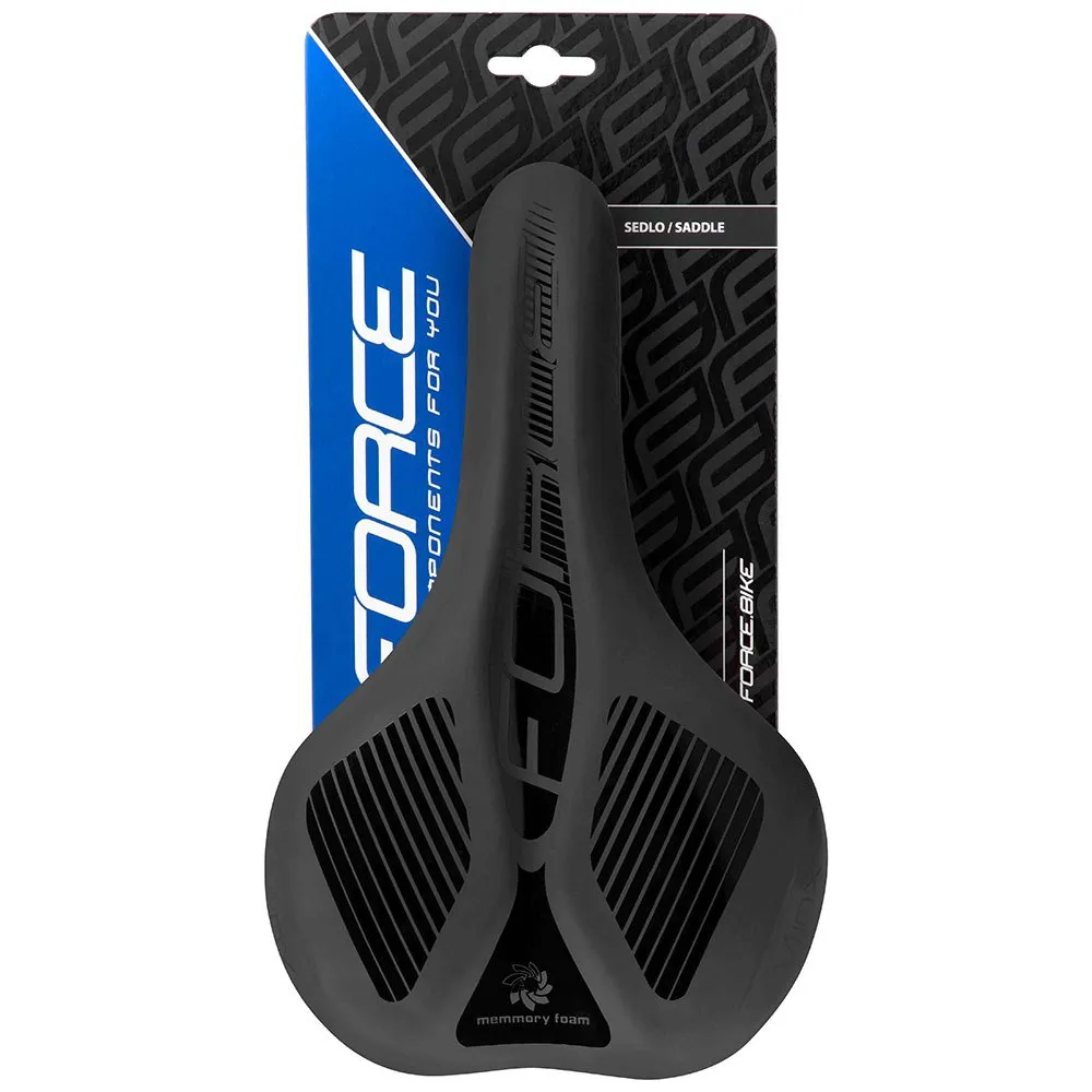 Force Minx Tourist Sykkelsete, Black, 170mm