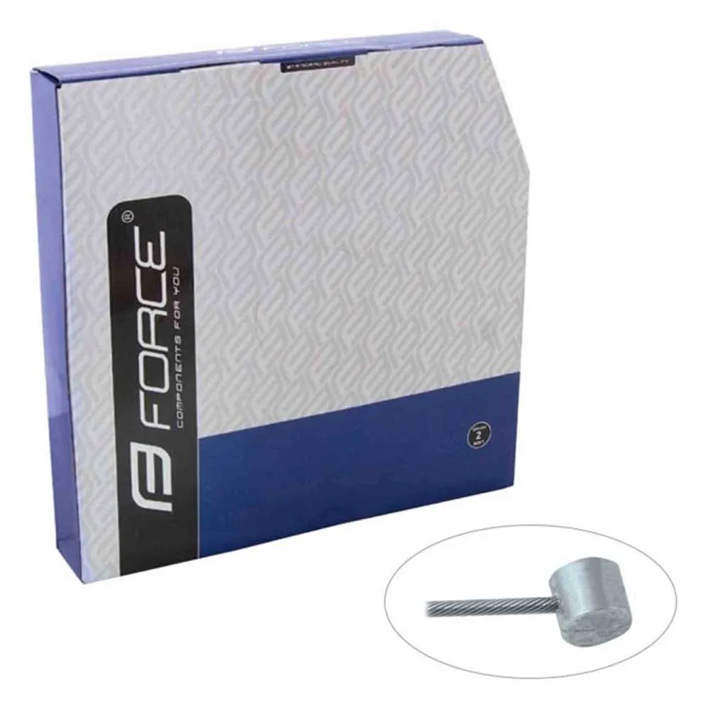 Force Mtb Bremsekabel 750 Mm 100 Enheter, Silver, One Size Force Mtb Bremsekabel 750 Mm 100 Enheter, Silver, One Size