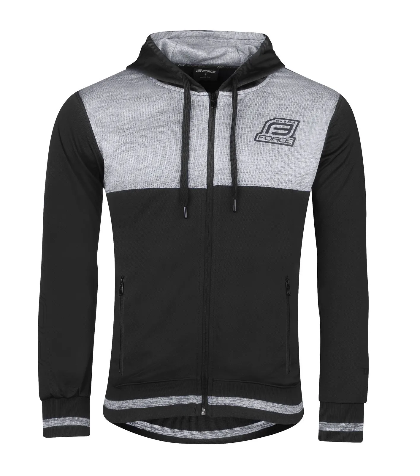 Force Rocky Sweatshirt Sort/Grå