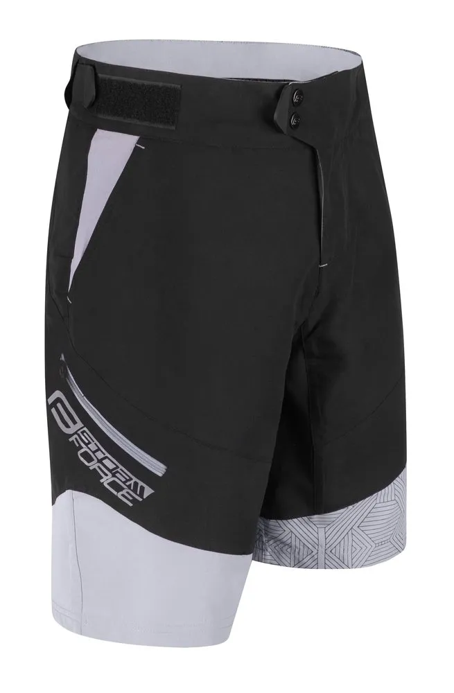 Force Storm Sykkelshorts Sort/Grå