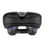 Force Tourist Elastomer Luna Sykkelsete, Black, 175mm