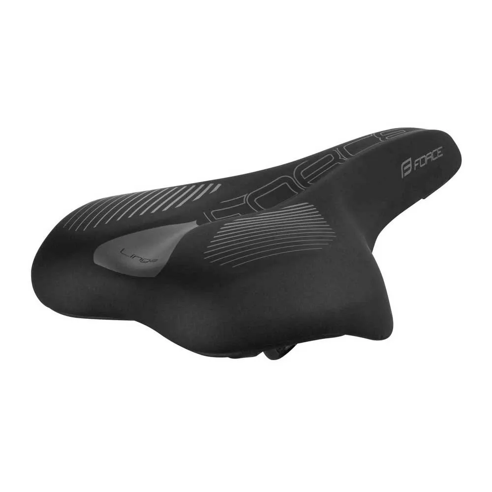 Force Tourist Linga 2 Sykkelsete, Black, 192mm
