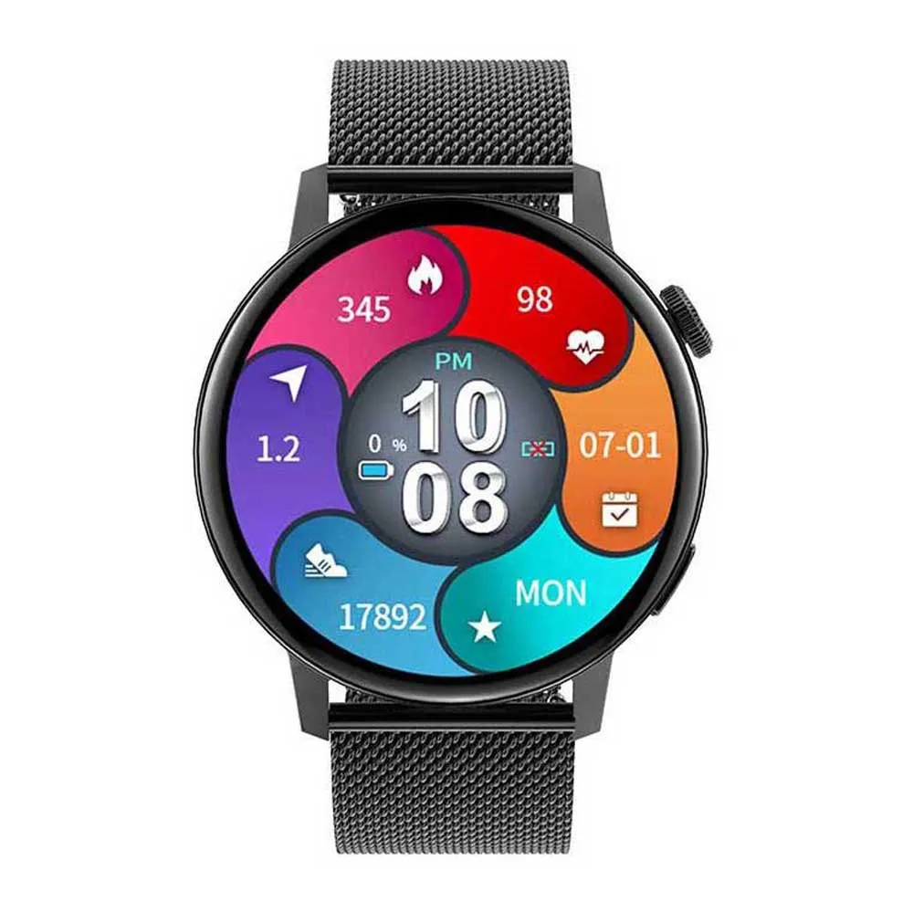 Forever Forevive 4 Sb-350 Smartklokke, Black Forever Forevive 4 Sb-350 Smartklokke, Black