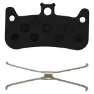 Formula Cura 4 Organiske Skivebremseklosser 25 Par, Multicolor, One Size