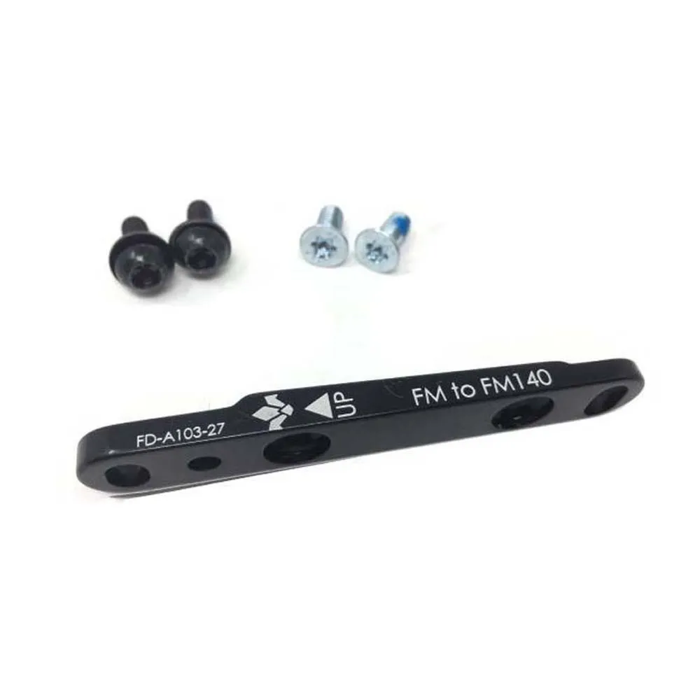 Formula Flatmount Skivebremsekaliperadapter, Black, 140-160mm Formula Flatmount Skivebremsekaliperadapter, Black, 140-160mm