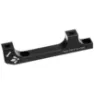 Formula Post Mount 6 Inches 220 Mm Skivebremsekaliperadapter, Black, One Size