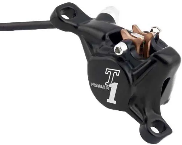Formula T1 Skivebremsekaliper, Black, One Size