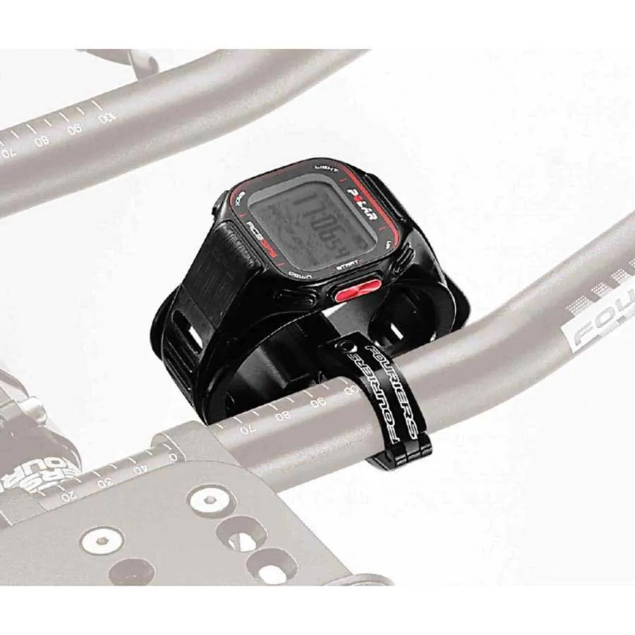 Fouriers Styrestangfeste For Klokke, Black, One Size