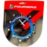 Fouriers Symmetric 96 Bcd Kjettingring, Blue, 34t