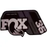 FOX 26 Performance Series 2021 Klistremerker, Matte black, One Size