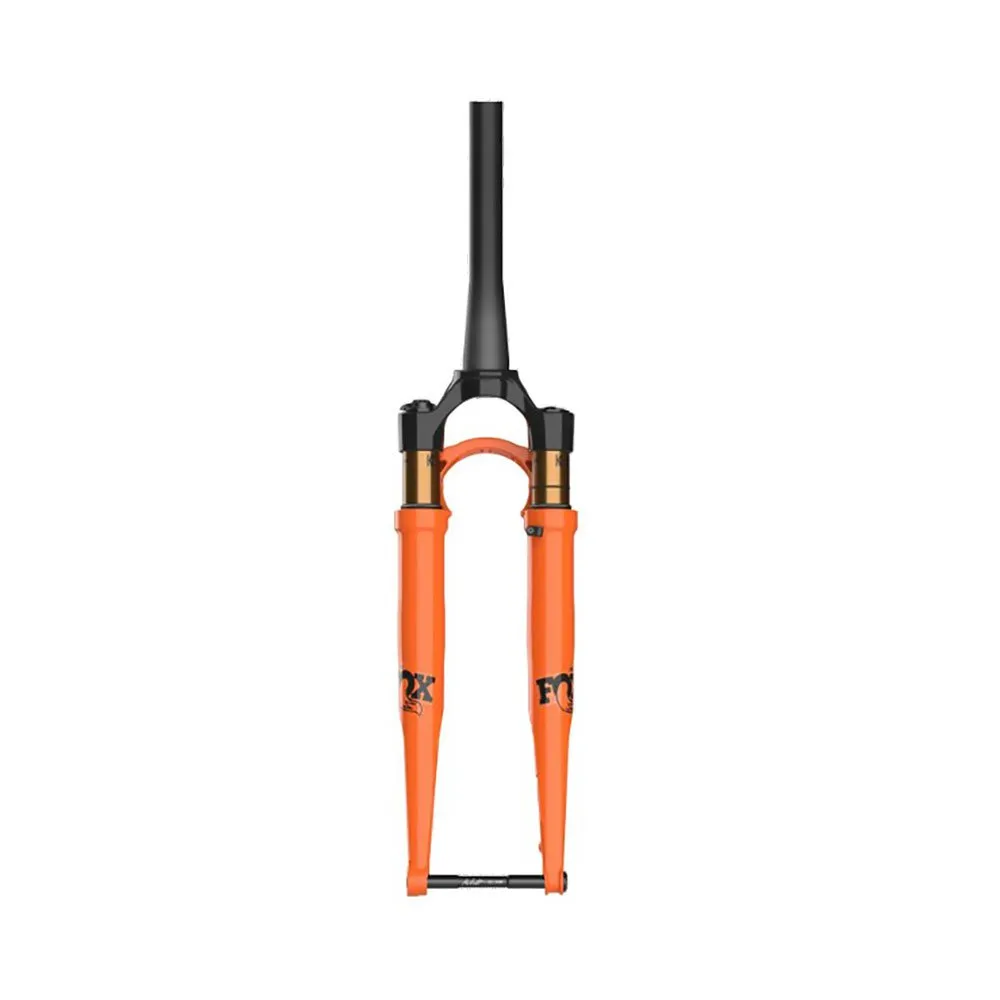 FOX 32 Ax Kashima Factory Series Fit4 3pos-adj 15x100 Mm 45 Offset Gravel Gaffel, Orange, 28" - 700C, 40mm FOX 32 Ax Kashima Factory Series Fit4 3pos-adj 15x100 Mm 45 Offset Gravel Gaffel, Orange, 28" - 700C, 40mm