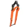 FOX 32 Ax Kashima Factory Series Fit4 3pos-adj 15x100 Mm 45 Offset Gravel Gaffel, Orange, 28" - 700C, 40mm