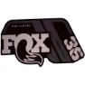 FOX 36 Performance Series 2021 Klistremerker, Black / grey, One Size