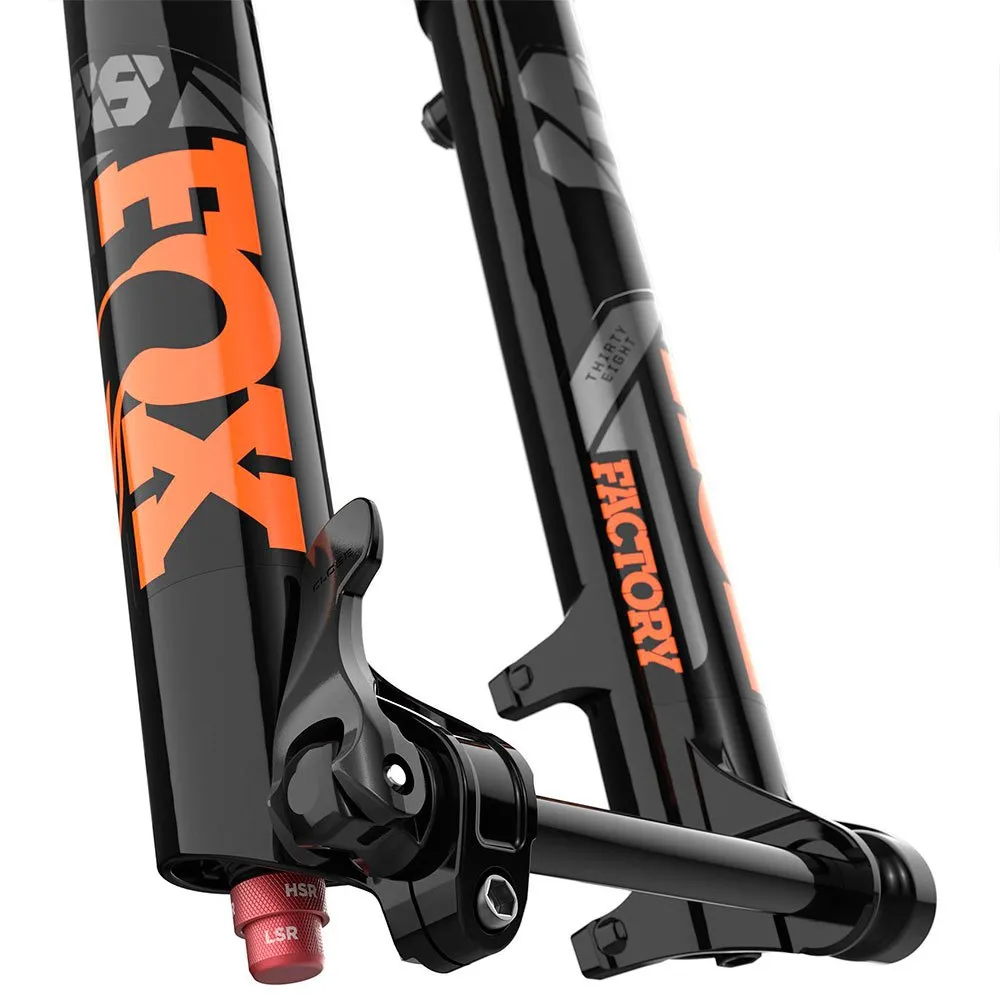 FOX 38 Kashima Factory Series Grip 2 Boost Qr 15x110 Mm 37 Offset Mtb-gaffel, Black, 27.5" - 650B, 180mm
