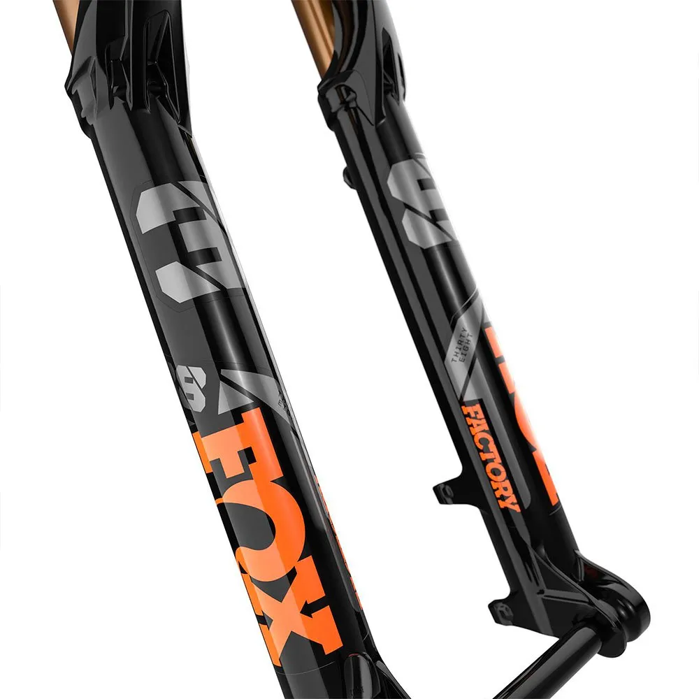 FOX 38 Kashima Factory Series Grip 2 Boost Qr 15x110 Mm 37 Offset Mtb-gaffel, Black, 27.5" - 650B, 180mm