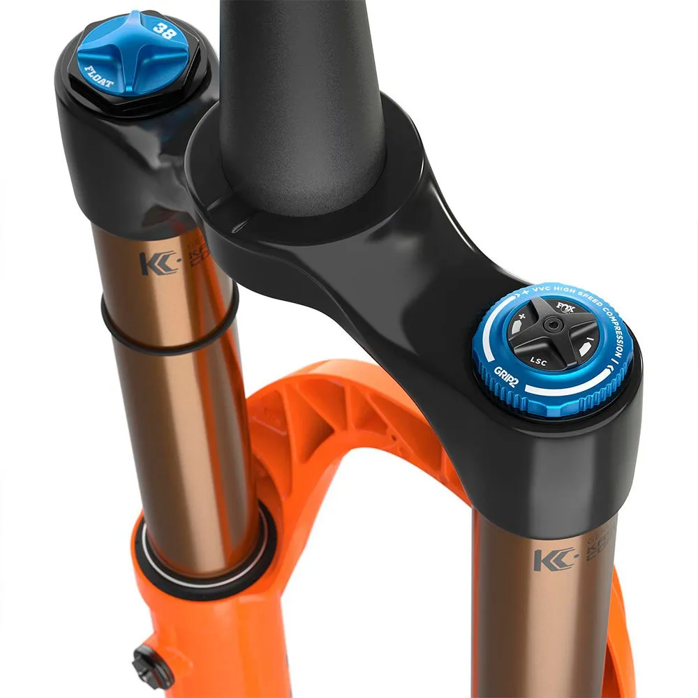 FOX 38 Kashima Factory Series Grip 2 Boost Qr 15x110 Mm 44 Offset Mtb-gaffel FOX 38 Kashima Factory Series Grip 2 Boost Qr 15x110 Mm 44 Offset Mtb-gaffel