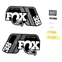 FOX 38 P-s Logo 2021 Klistremerkesett FOX 38 P-s Logo 2021 Klistremerkesett