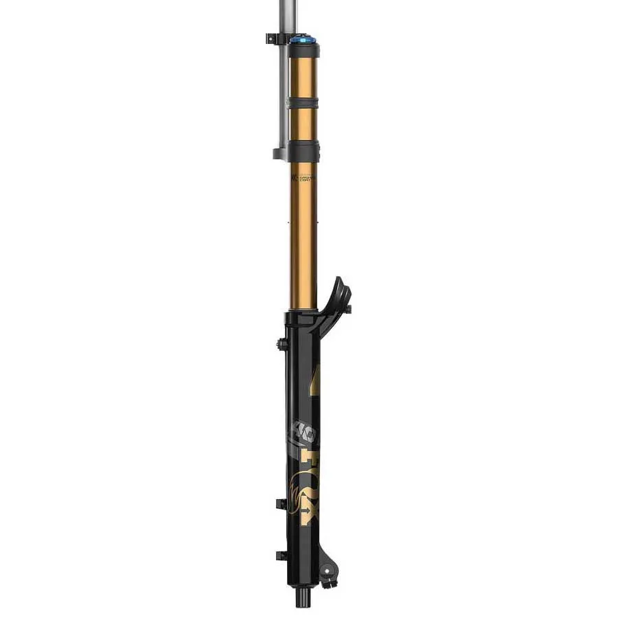 FOX 40 Float Grip X2 Factory Series 27.5´´ 1-1/8´´ Steerer 20x110 Boost 48mm Offset 2025 Mtb-gaffel, Black / gold, 27.5", 203mm