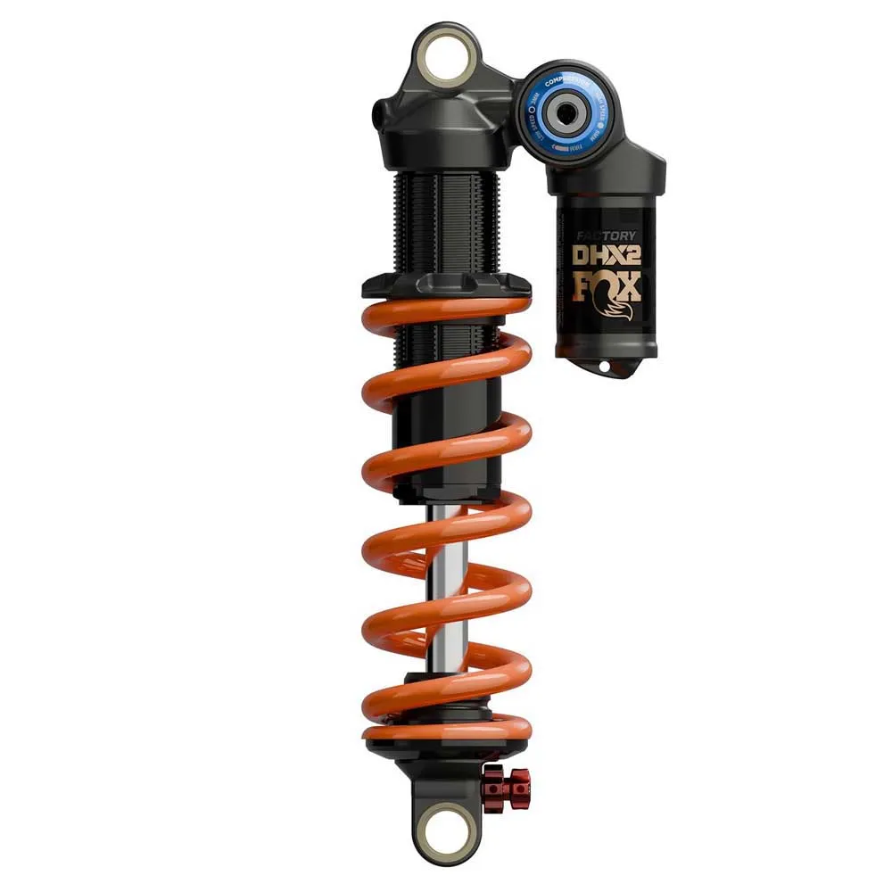 FOX Dhx2 Factory Hsc-lsc-hsr-lsr Standard Metric 2026 Støtdemper, Neutral logo, 75mm, 250mm