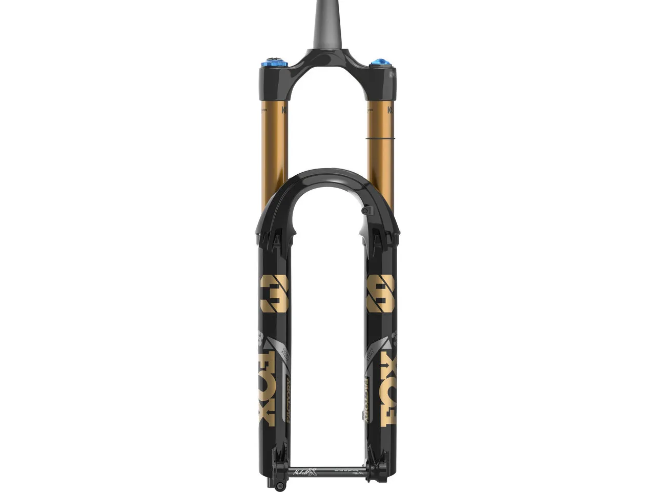 FOX Factory 38 Float 27,5" GRIP X2 Factory Boost Federgabel, Black / gold, 27.5", 160mm