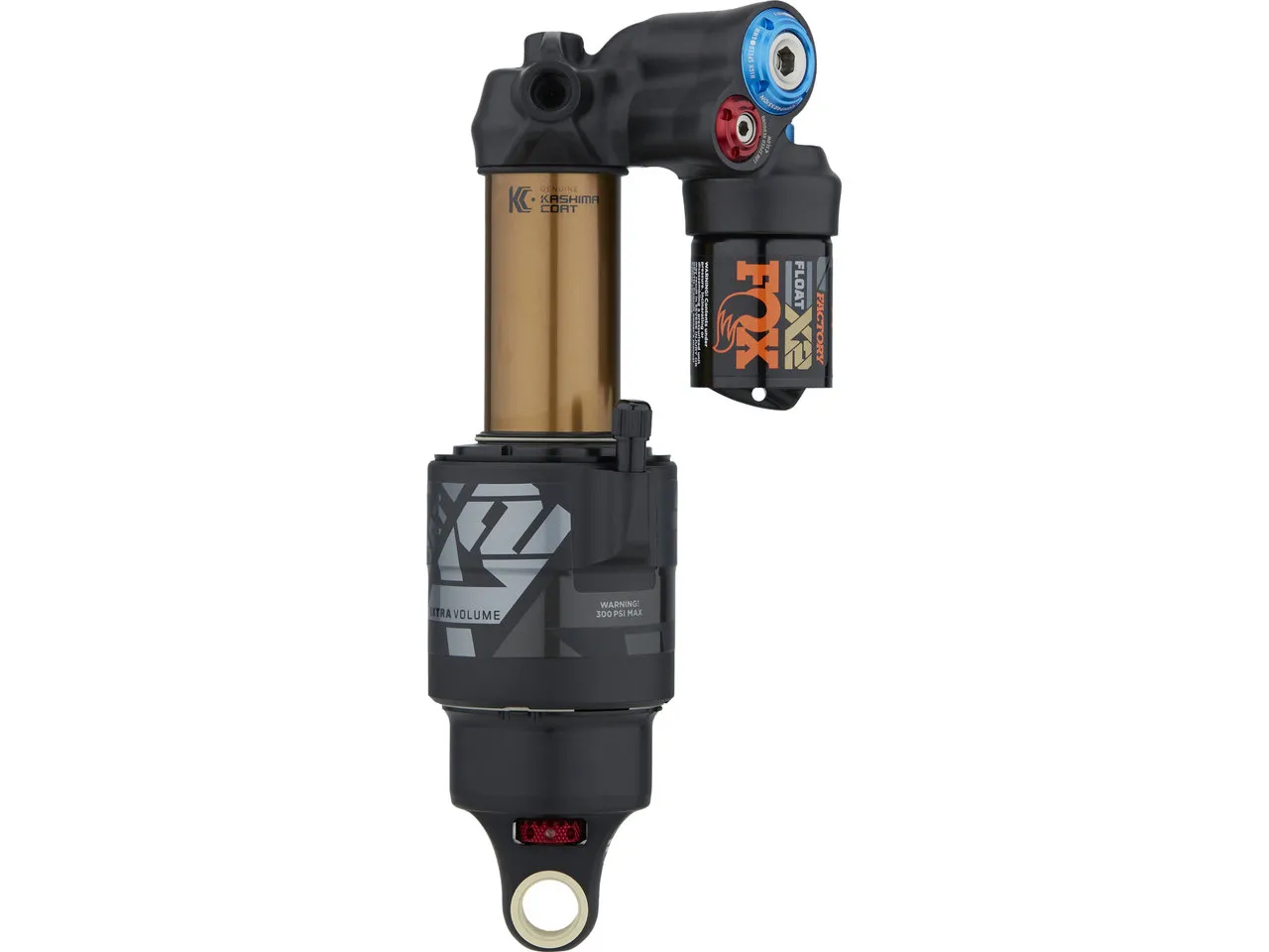 FOX Factory Float X2 2POS Factory Trunnion Dämpfer Modell 2022, Black, 50mm