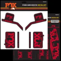 FOX Factory Fox Decal / Klistremerker 16 Til Gaffel Og Demper Rød FOX Factory Fox Decal / Klistremerker 16 Til Gaffel Og Demper Rød