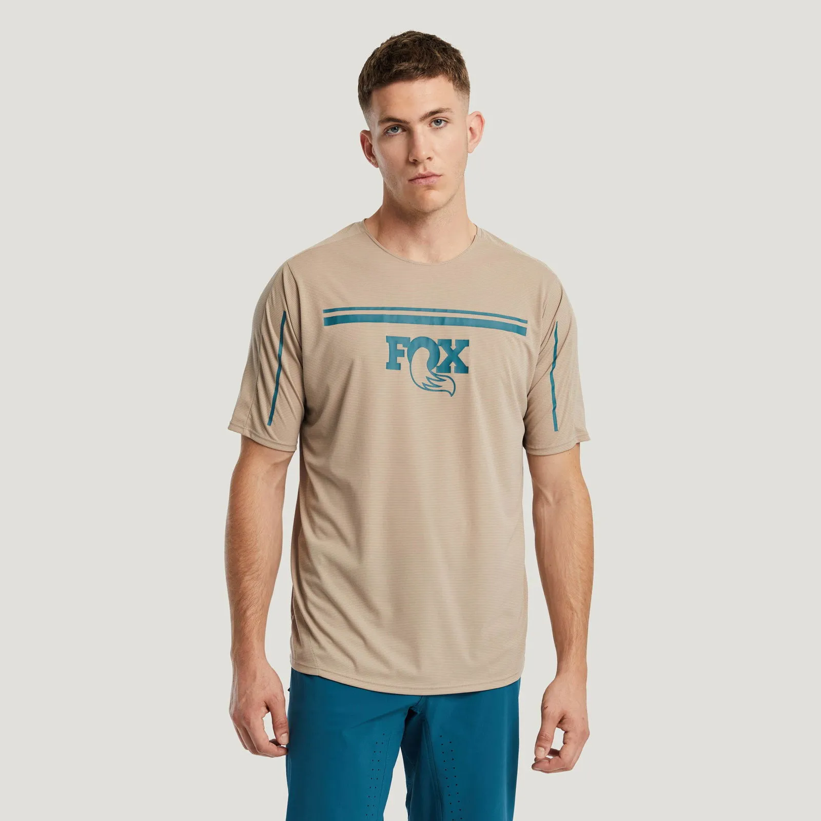 FOX Factory Fox High Tail SS Jersey, Dune FOX Factory Fox High Tail SS Jersey, Dune