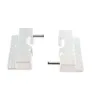 FOX Factory Fox Holder for spjeldenhet i skruklemme, Silver, One Size